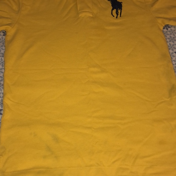 Ralph Lauren polo size 10-12 years boy yellow - Picture 3 of 5